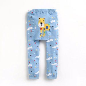 Eva & Elvin daily socks & tights for kids. Cheetah. 24M One size